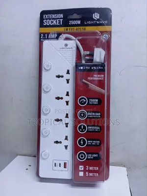 Light Wave Extension Socket 2500w Lw Ext - 42c 1u