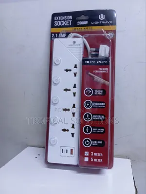Light Wave Extension Socket 4 Way
