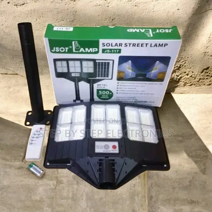 Rustproof Waterproof Design 500w Watts Solar Street Light