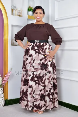 Classy Grey Maxi Dress
