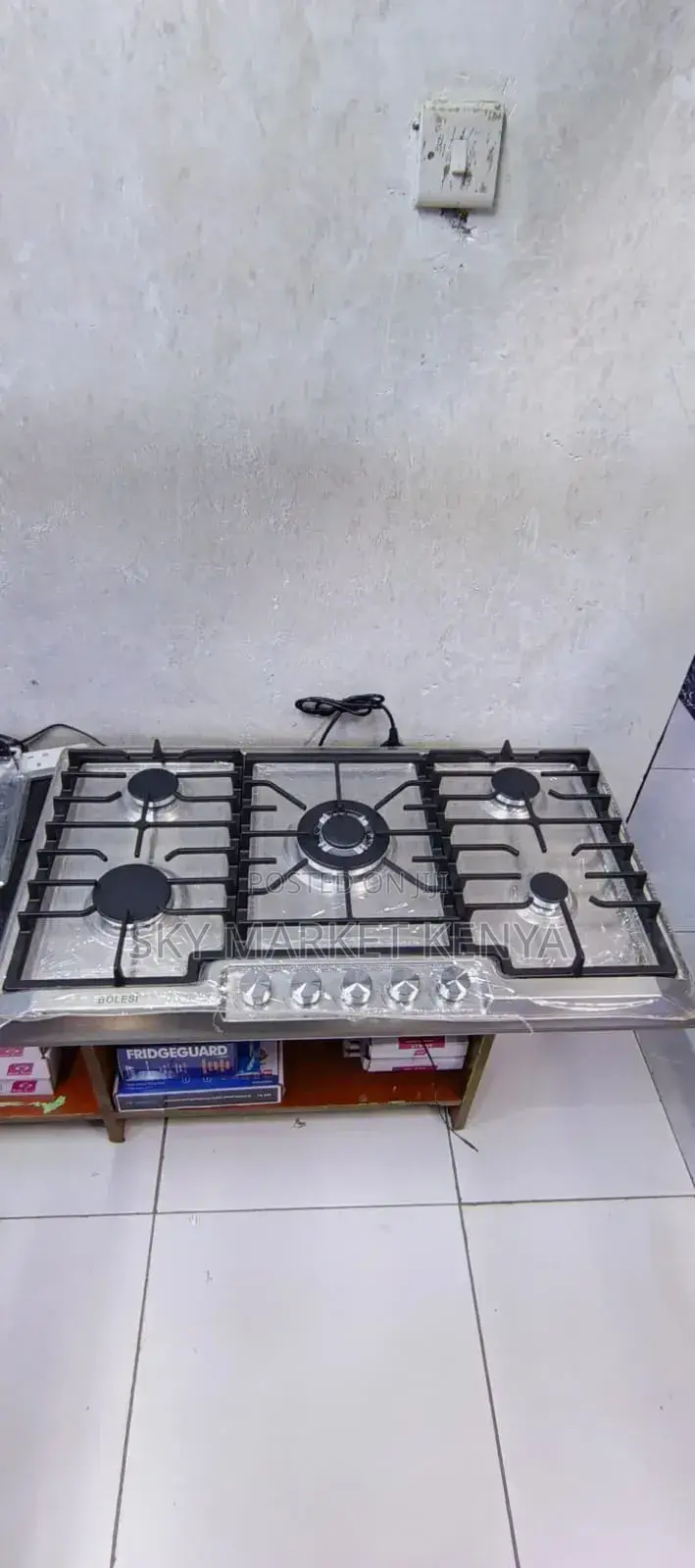 Bolesi Inbuilt Hob 90cm With 1 Work Burner