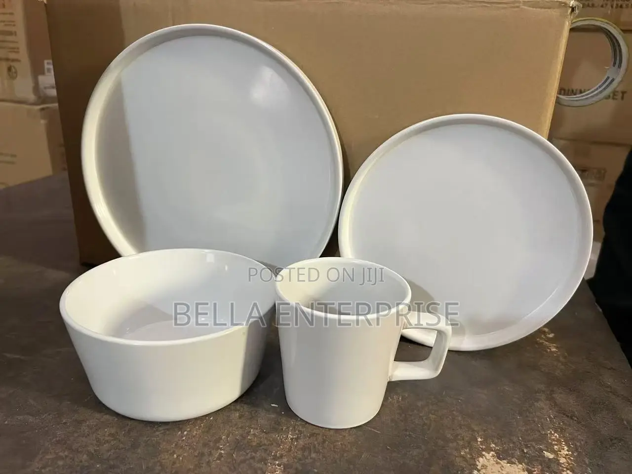 24pc Ceramic Dinner Set Now Available