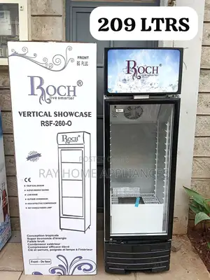 209 Litres Roch Vertical Showcase Model RSF-260-O Refrigerator