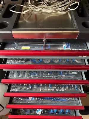 Heavy Duty Tool Trolley 423pcs Best Quality Sunshine Italy