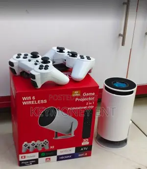Hy-300 Smart Android Projector With Gaming Consoles