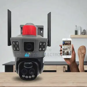 Standalone System Dual Lens Loud Speaker Siren Electric Camera