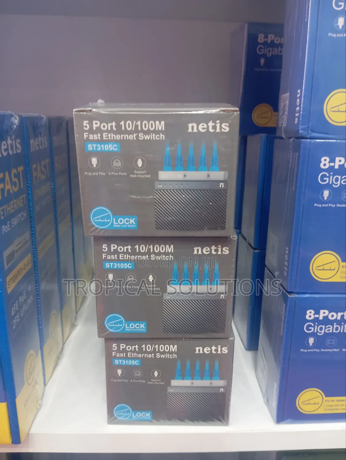 Netis St3105c Switch 5 Port Switch