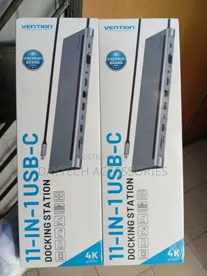 This Is a Vention 11-in-1 Usb-C Multi-Functional Docking Station.