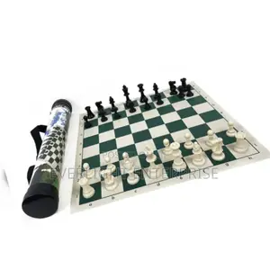 Large Roll Up Chess Mat Game