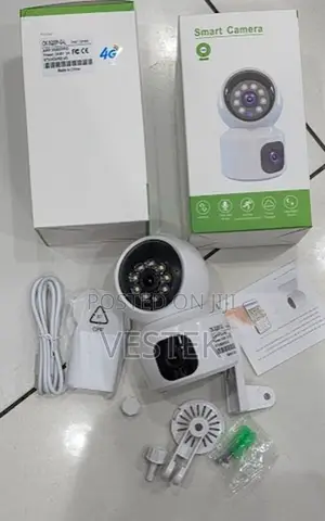 V380 Pro Wireless 4g Sim Card Dual Lens 4mp Ip Night Vision CCTV V380