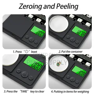 Zilla Top Flip Precision Digital Pocket Scale (0.01g-1kg)