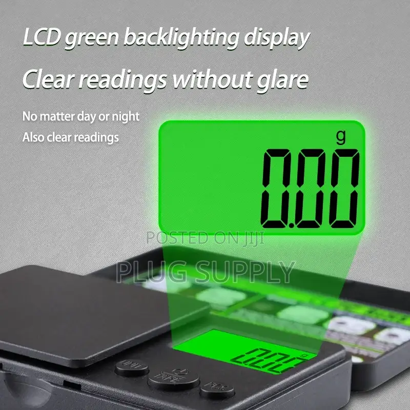 Zilla Top Flip Precision Digital Pocket Scale (0.01g-1kg)