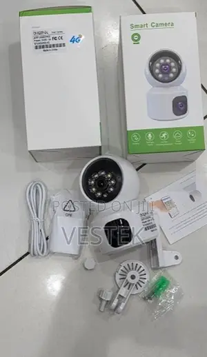 4mp 4g Dual Lens Indoor Camera Motion Detection Audio-Video Recording