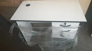 White Office Desk 1m Length