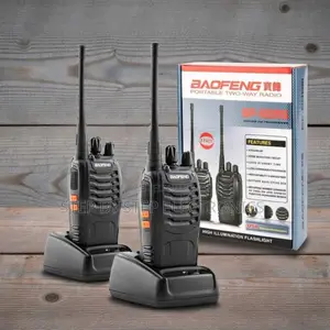 Convenient Reliable Baofeng Bf-888s Walkie Talkie Radio Calls-2 Pieces