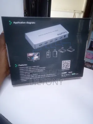 Hdmi 4x1 Screen Segmentation Multi-Viewer