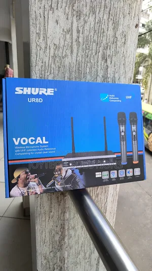 Shure Ur8d Dual Channels Wireless Microphones
