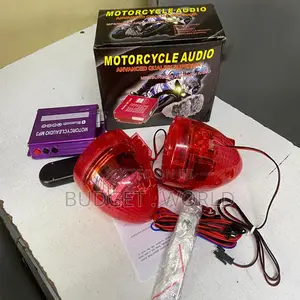 Motorcycle Led Warning Light Alarm Kit