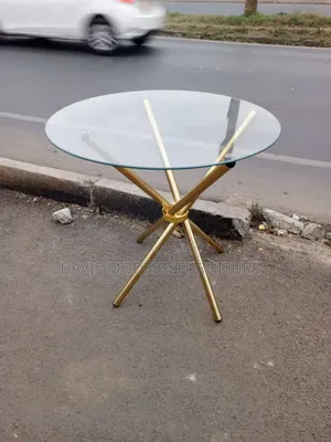 Stunning Glass Top Table