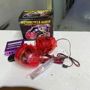 High-Visibility Motorcycle Audio Alarm