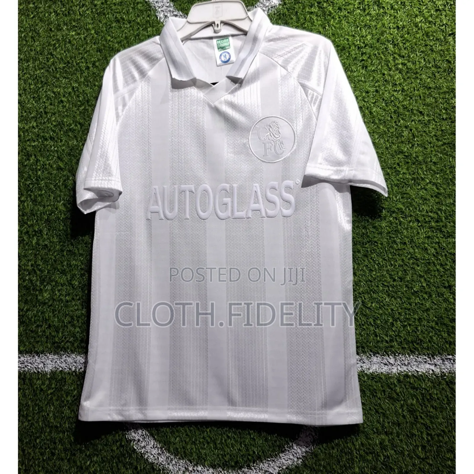 Chelsea Autoglass Limited Edition All White Retro Kit.