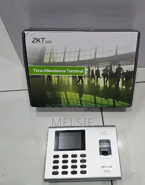 K40 Time Attendance Terminal Support Of The System During Power Loss