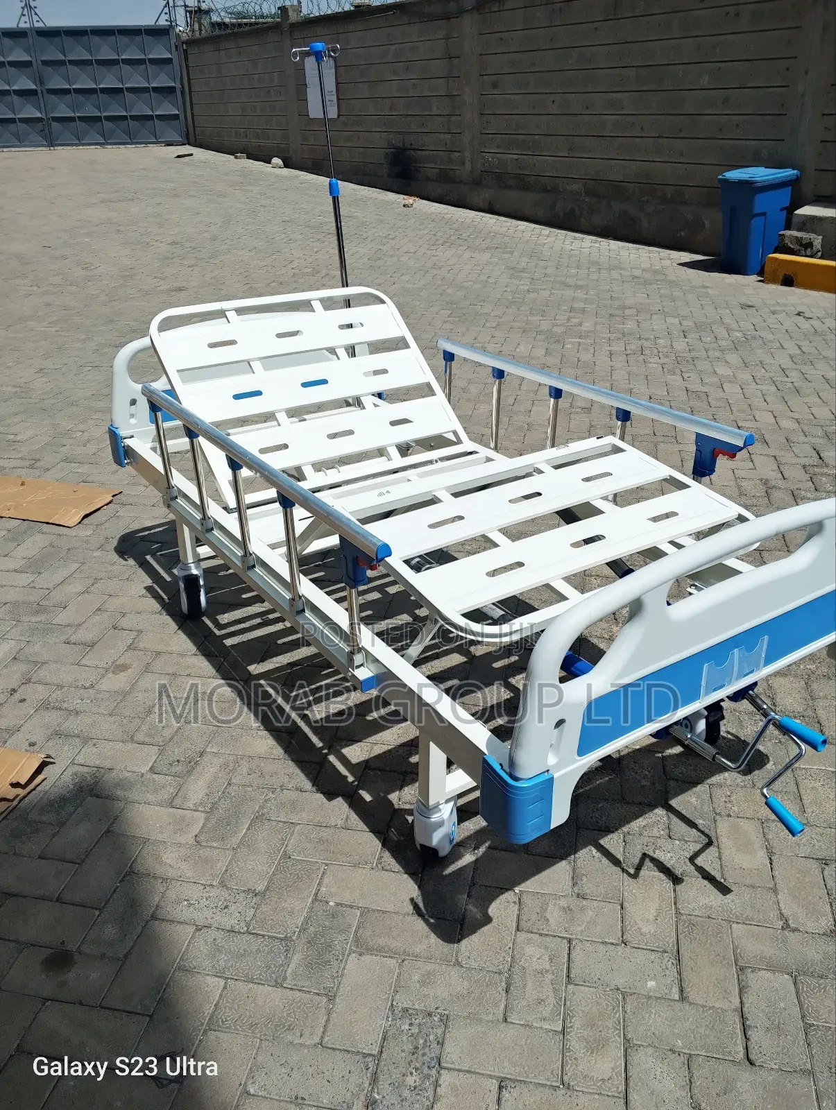 Hospital Bed - Double Crank Imported