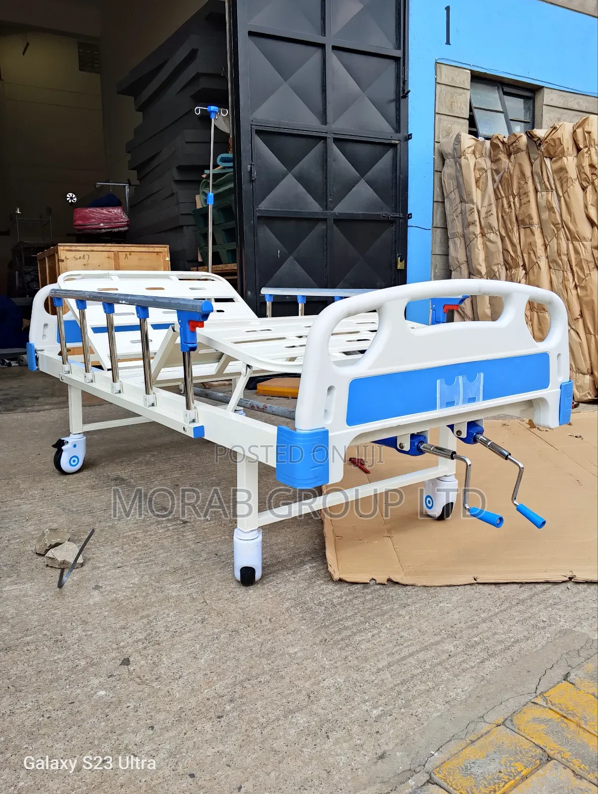 Hospital Bed - Double Crank Imported