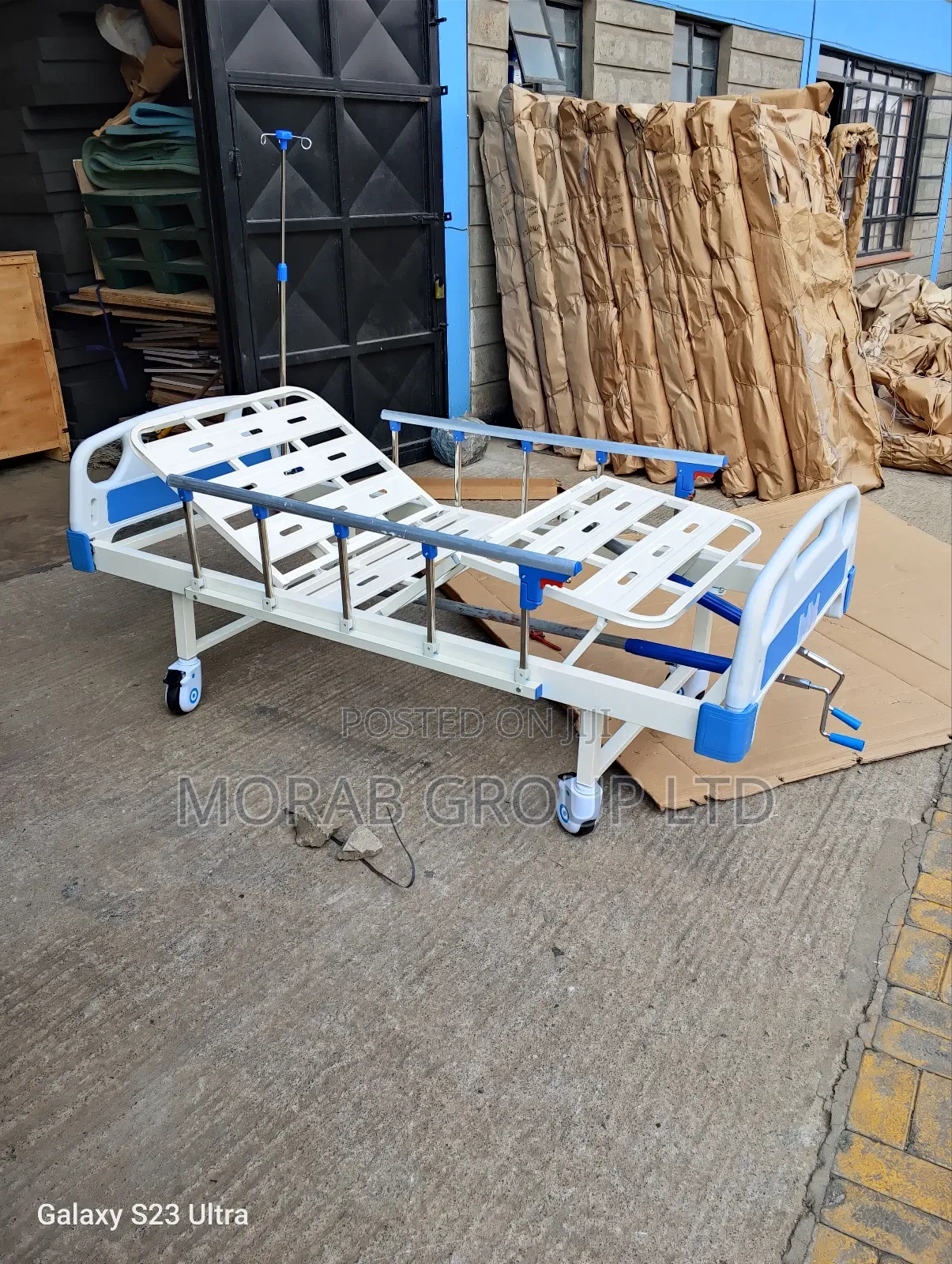 Hospital Bed - Double Crank Imported