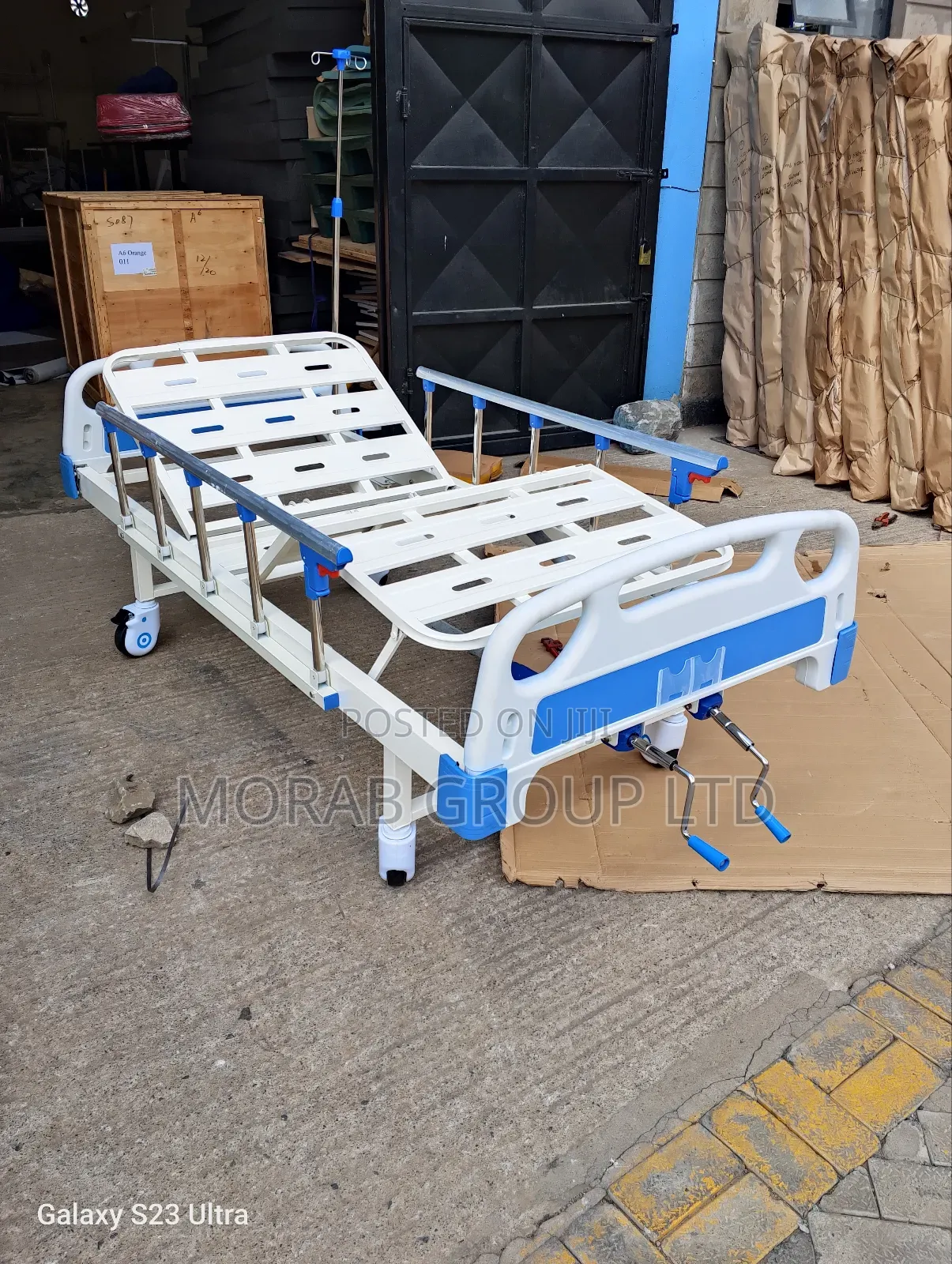 Hospital Bed - Double Crank Imported