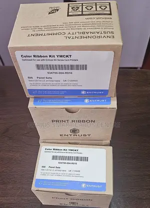 Entrust Datacard Ymckt Colour Ribbon 500prints- Brand New at Discount