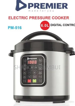 Premier Electric Pressure Cooker 6l/6l Premier Pressure Cooker