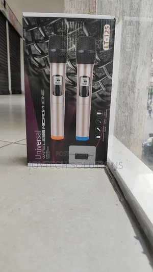 Universal Dual Wireless Microphones