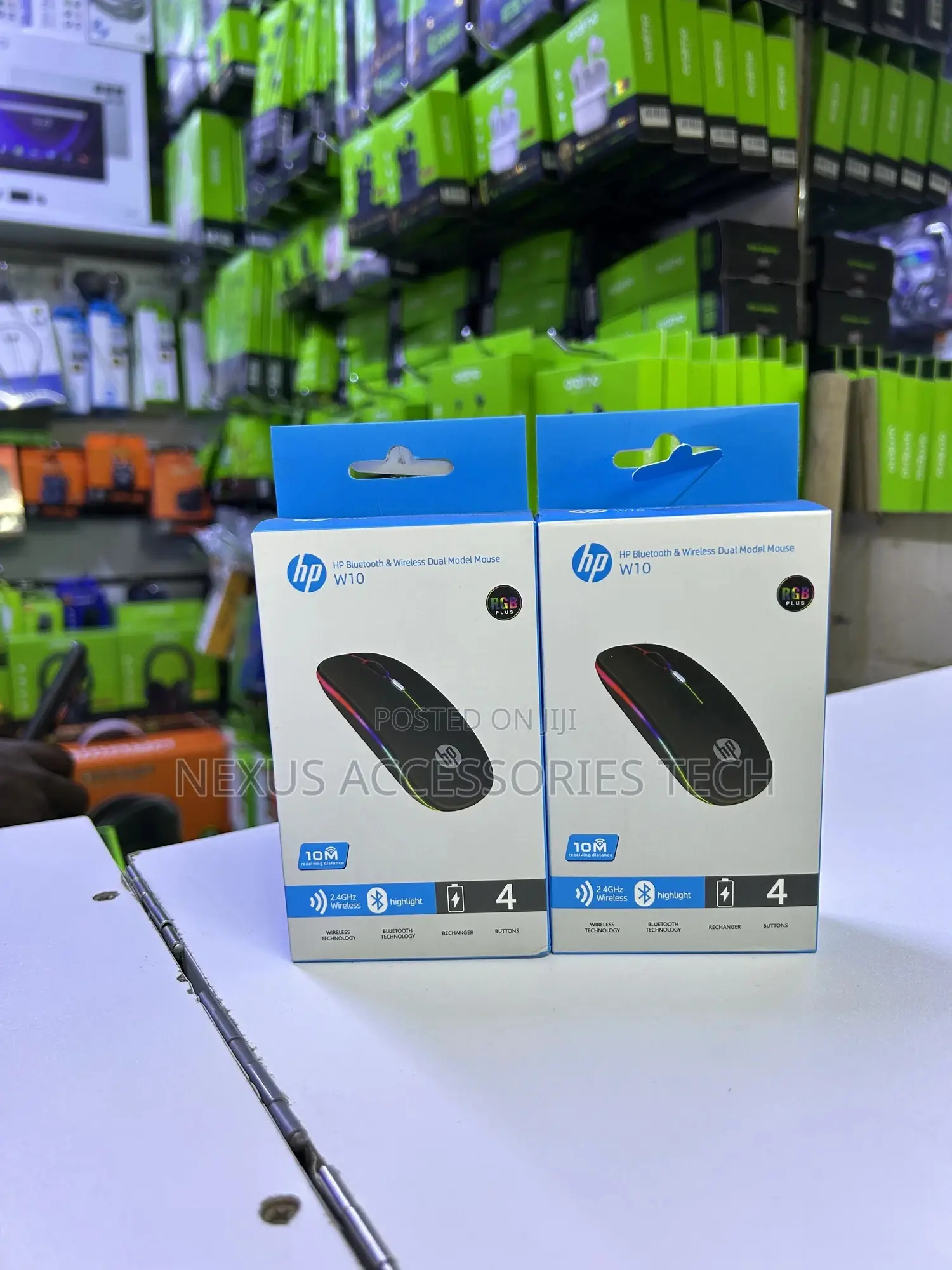 Hp Wireless Mouse Rechargeable- Bluetooth Usb Receiver