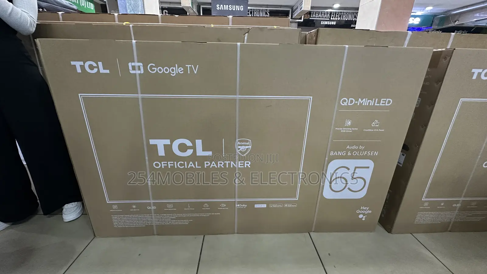 TCL 65 Inch Qd-Miniled Google Tv (C7k)