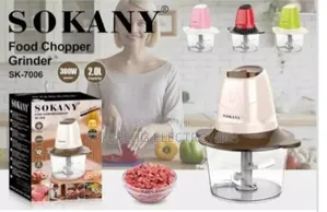 Food Chopper Sokany 2l Food Processor - Save Time Cooking!