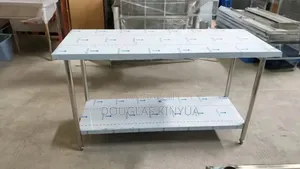 Island Stainless Steel Working Table: