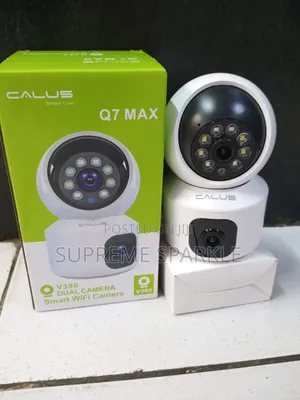 Calus Q7 Max Smart Wifi Camera V380 Two-Way Audio Cctv.