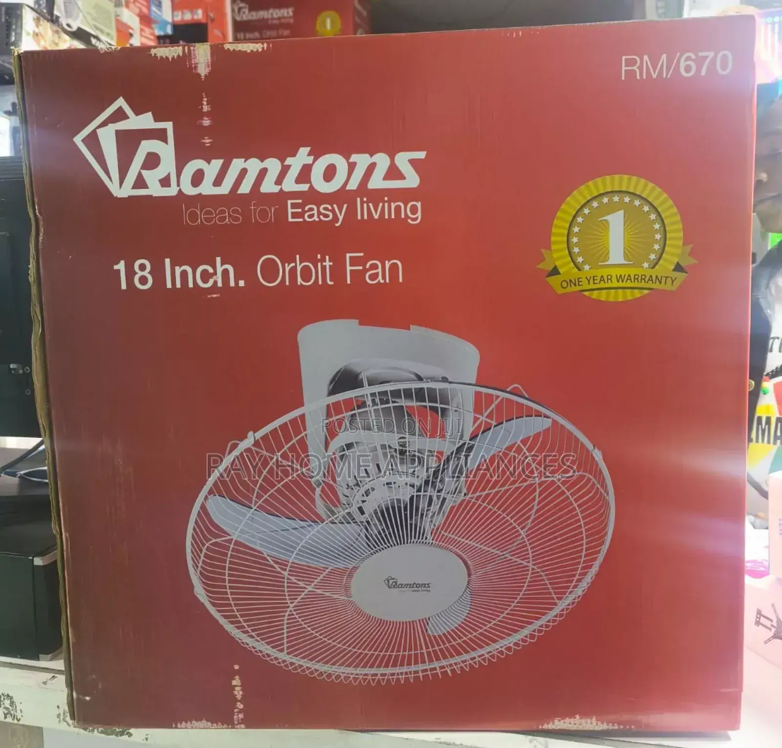 18 Inches Orbit Fan Ramtons
