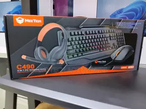 Meetion Mt-C490 Ergonomic Gaming Kit - Black