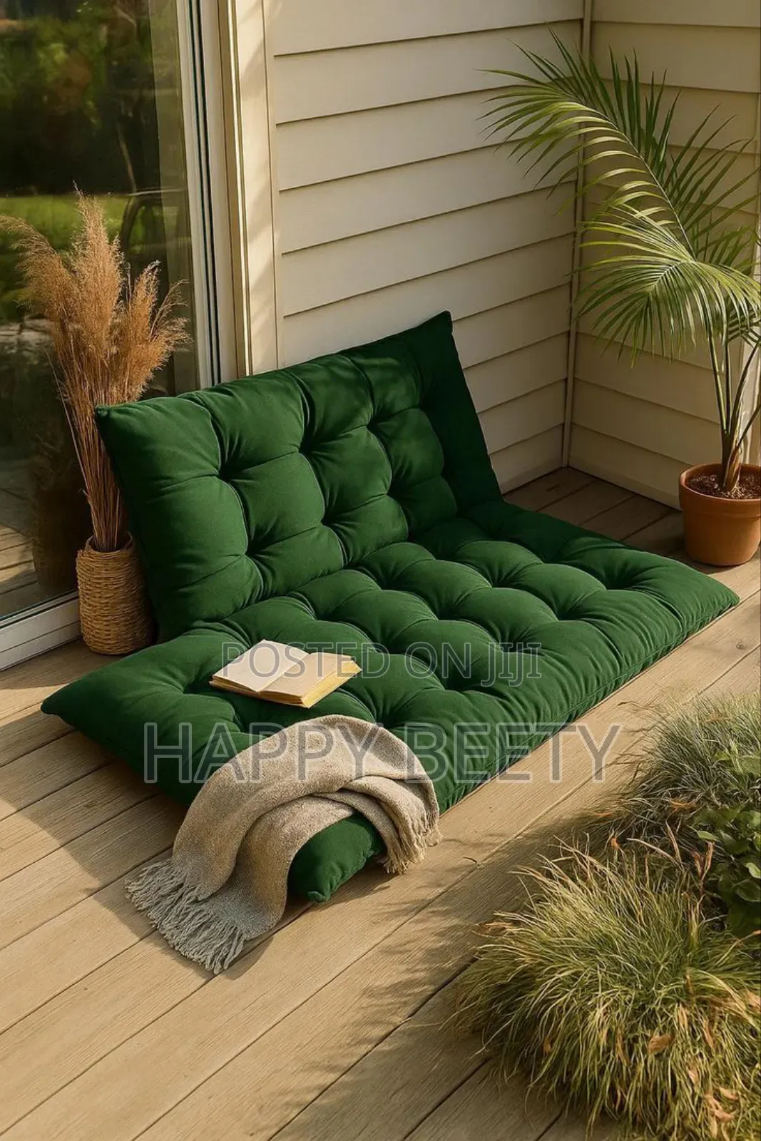 Tufted Cushions for Your Empty Floor /Pallet Seat