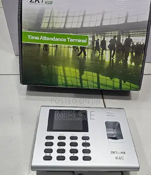 Zkteco K40 Network Fingerprint Time Clock Terminal - Supports Tcp/Ip