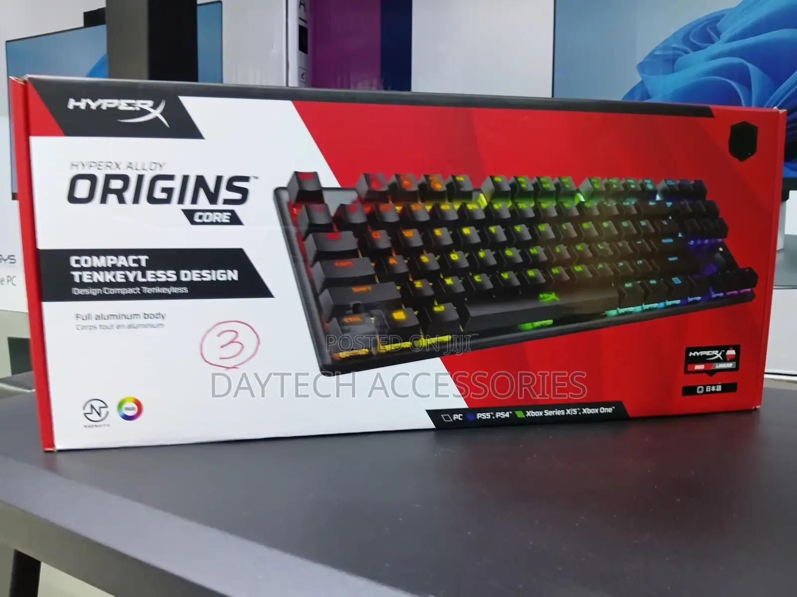 Hyperx Alloy Origins Mechanical Gaming Keyboard | RGB Backlight