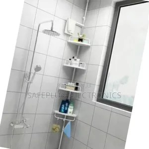 Telescopic Corner Shelf - Adjusts 20-80cm