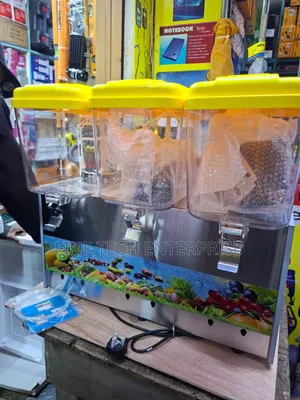 3 Compartment Juice Dispenser 18l Each Tank