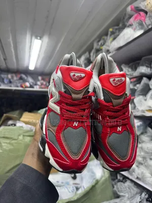 Red New Balance 9060