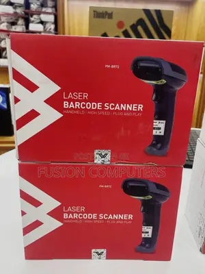 Premax Barcode Scanner 1d Usab Wired With Stand