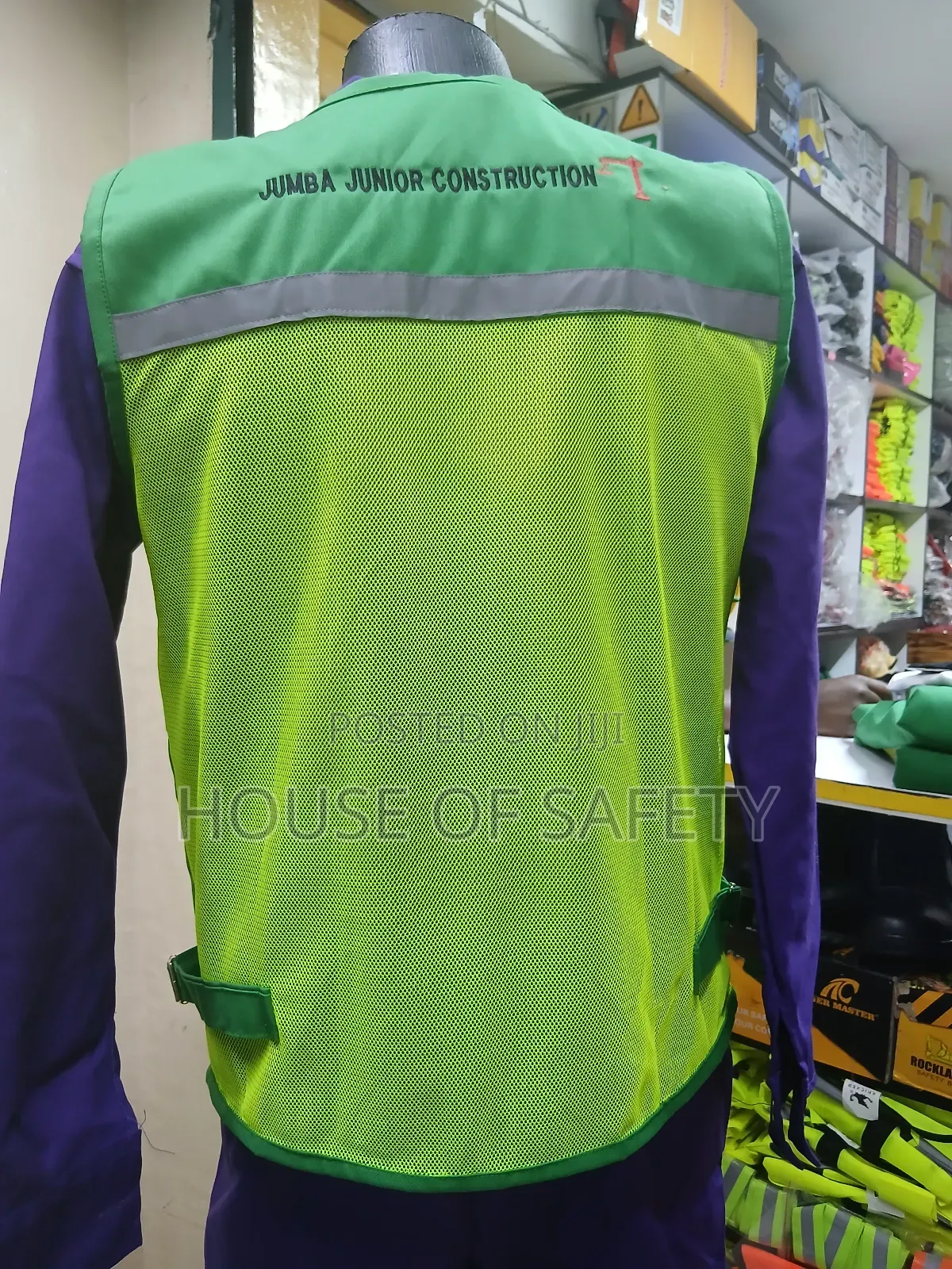 Durable Construction Fabric Mission Jackets