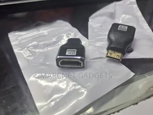 Metallic Shielded Mini Hdmi to Hdmi Normal Female Connector Camera