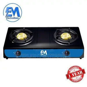 Electromate Stainless Double Burner Cooker